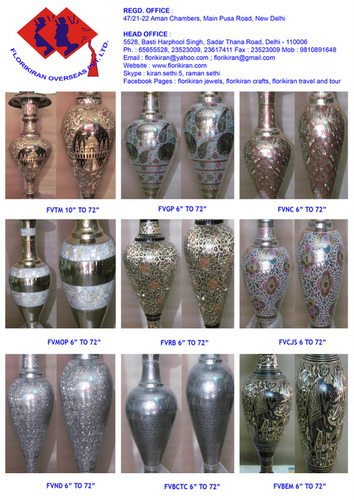 Brass Flower Vases