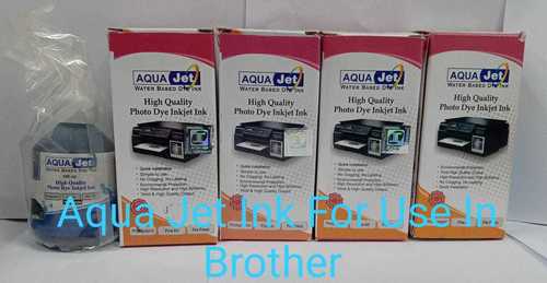 Aqua Jet Dye Ink for Use In Brother Printer