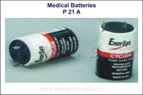 P 21 A MEDICAL BATTERIES