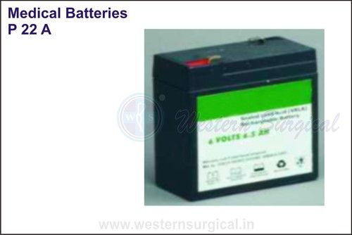 P 22 A MEDICAL BATTERIES