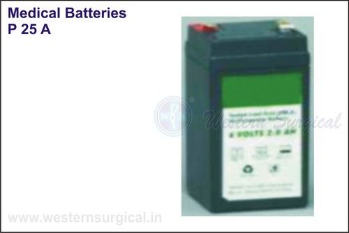 P 25 A MEDICAL BATTERIES