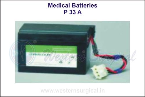 P 33 A MEDICAL BATTERIES