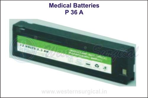 P 36 A Medical Batteries - Application: Hospital