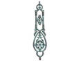 Green Wrought Iron Railings