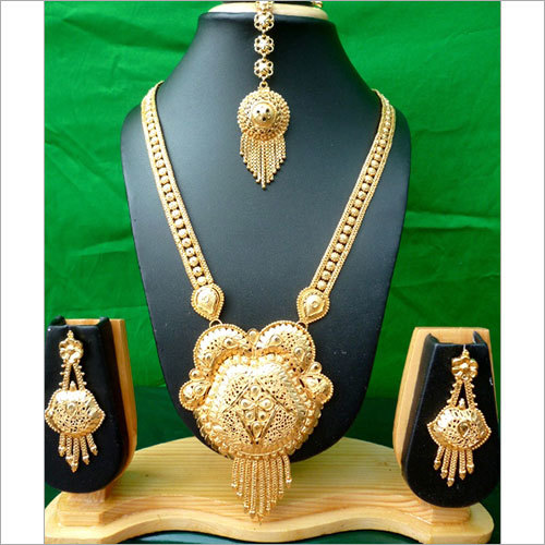 Gold Plated Bridal Necklace