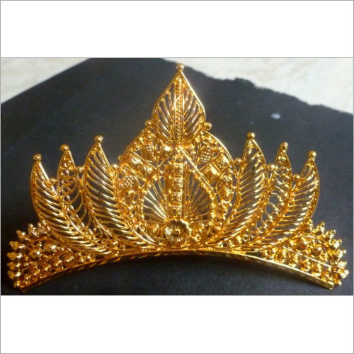 Gold Plated Tiara Set