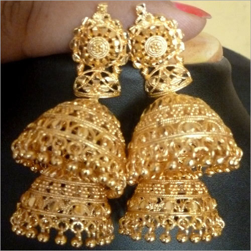 22K Gold Plated Jhumka