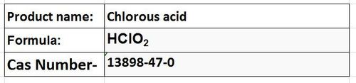 Chlorous Acid