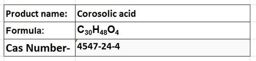Corosolic Acid