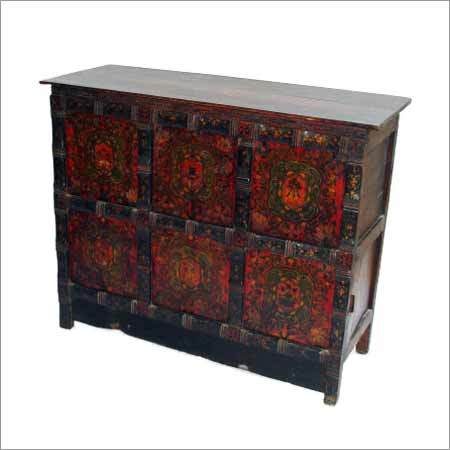 Wooden Tibetan Drawer