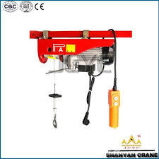 Single Phase Mini Wire Rope Electric Hoist