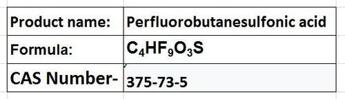 Perfluorobutanesulfonic Acid