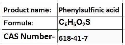 Phenylsulfinic Acid