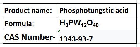 Phosphotungstic Acid