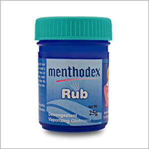 Menthodex Decongestant Vaporizing Ointment