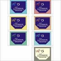 Embroidered Woven Label - Cloth Material, Rectangle Shape, Multicolor Design | Lightweight, Smooth Finish, Easy To Attach For Garment Use