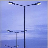 FRP Pole - Premium Quality Material | Custom Sizes, Dual 180Â° Bulb Holders for Enhanced Night Vision Safety