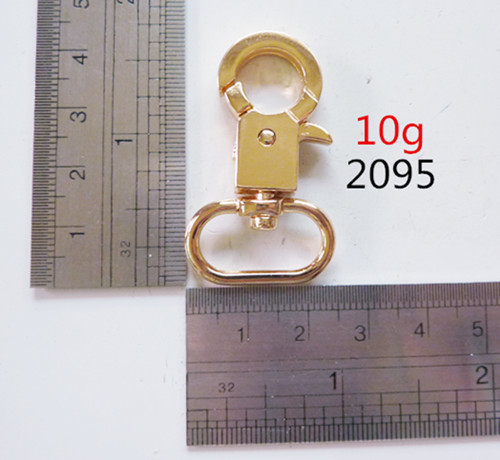 gold oval dog clips handbags hardware