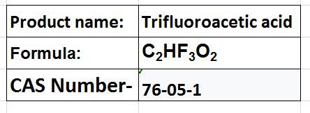 Trifluoroacetic Acid - Colorless Liquid, Boiling Point 72.4Â°C | High Purity, Strong Acidity, Versatile Reagent