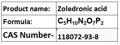 Zoledronic acid