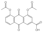 Diacerein C19H12O8