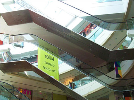 Escalator Stainless Steel Cladding Works