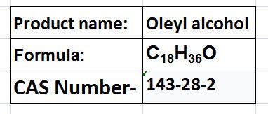 Oleyl alcohol