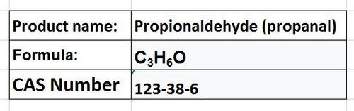 PropionaldehydeA (propanal)