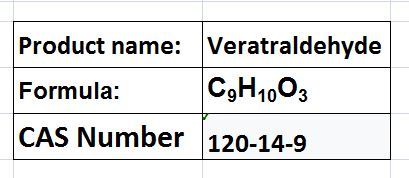 Veratraldehyde