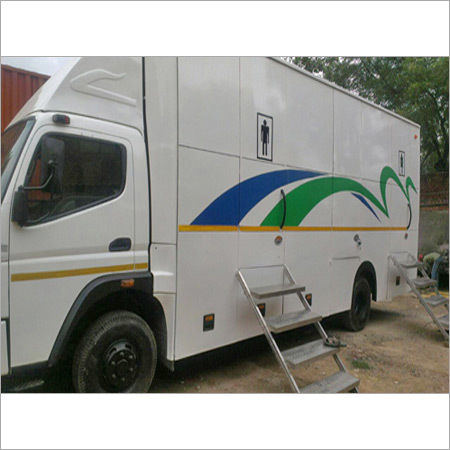 AC Washroom On Wheel Rental