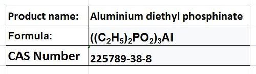 Aluminium diethyl phosphinate