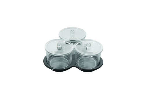Polycarbonate Jampot Set With Tray