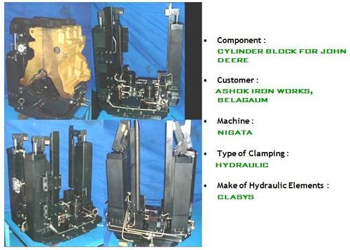 Cylinder Block for John Deere - Cylinder Block with Oiloxyd Hydraulic Clamping