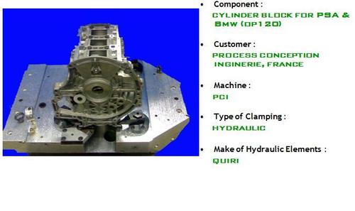 Cylinder Block For BMW - Hydraulic Clamping M1200, PG1 Machine | Enhanced Durability, Supreme Strength, Easy To Fix, Less Maintenance