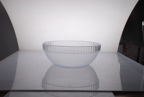 Display Bowl - Acrylic, 10 Inch Clear, Round | Elegant Design, Durable, Versatile, Easy Cleaning