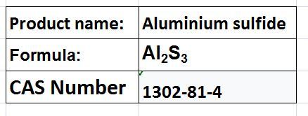 Aluminium sulfide