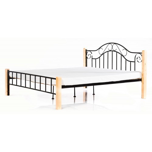 Metal Wooden Bed