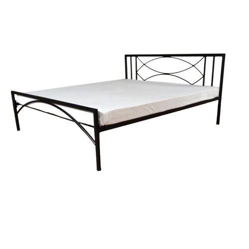 Black Metal Bed