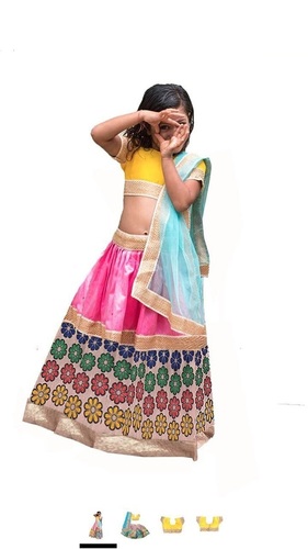 Gorgeous Kids Lehenga Age Group: 4 To 10 Years