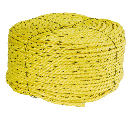 3 Strand Twisted Polypropylene Rope