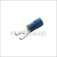 Vinyl insulated flange spade terminals