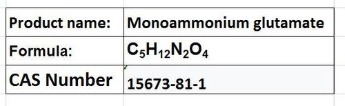 Monoammonium Glutamate - White Crystalline Powder, CAS 15673-81-1 | Flavor Enhancer, Food Additive, Water Soluble, 99% Purity