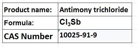 Antimony trichloride