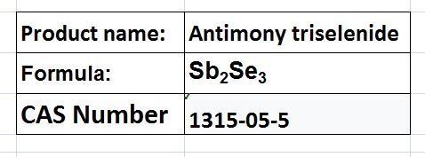 Antimony triselenide