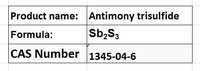 Antimony Trisulfide