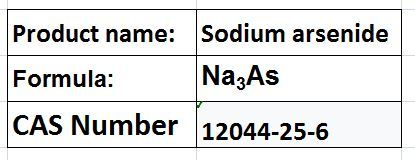 Sodium arsenide
