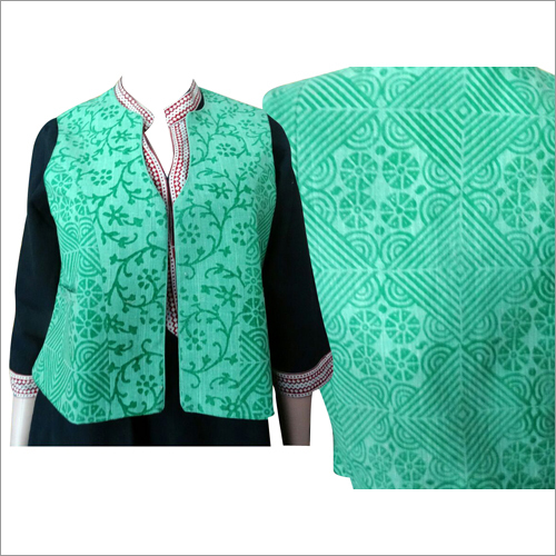 Printed Ladies Khadi Jackets