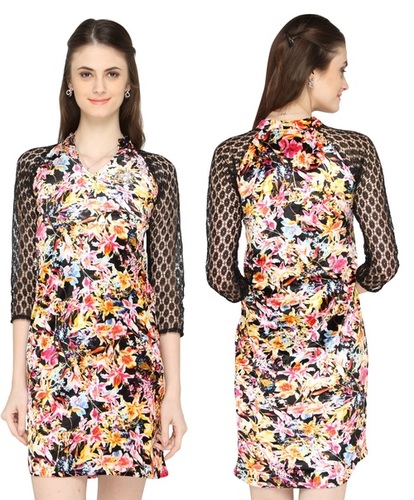Bedazzle Women's Bandage Multicolor Dress