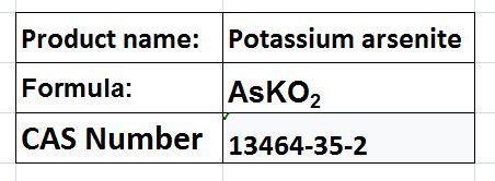 Arsenites