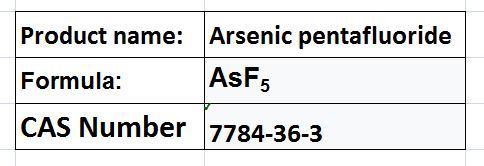 Arsenic compounds